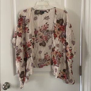 Brandy Melville Open Floral Kimono